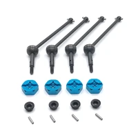 metal upgrade 12mm adapter front and rear driveshafts for wltoys 144001 144002 144010 124019 124016 124017 124018 rc car parts