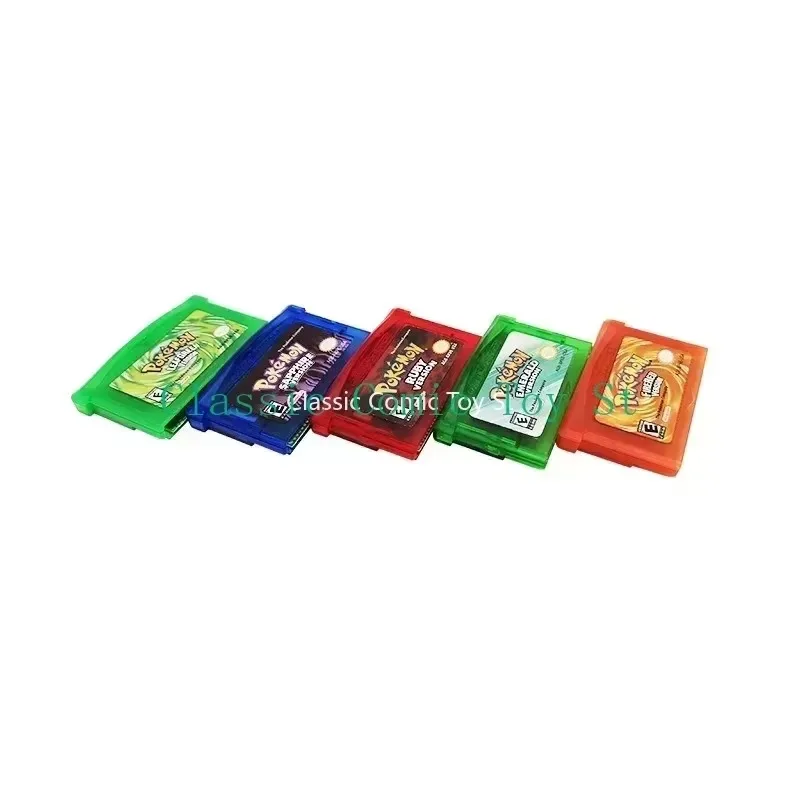 Фото Игровая карта Pokemon, английский язык, изумрудный сапфир, серия GB NDSL GBC GBA GBM SP Ruby Firered, видеокартридж, игровая карта для консоли №3