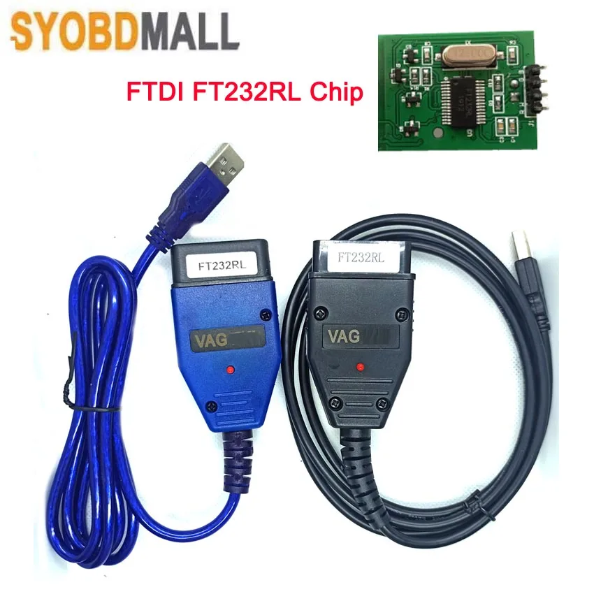 Диагностический инструмент для автомобиля VAG KKL 409 с чипом FTDI FT232RL для VAG 409 KKL кабель для проверки кода неисправности USB интерфейс VAG409 сканер