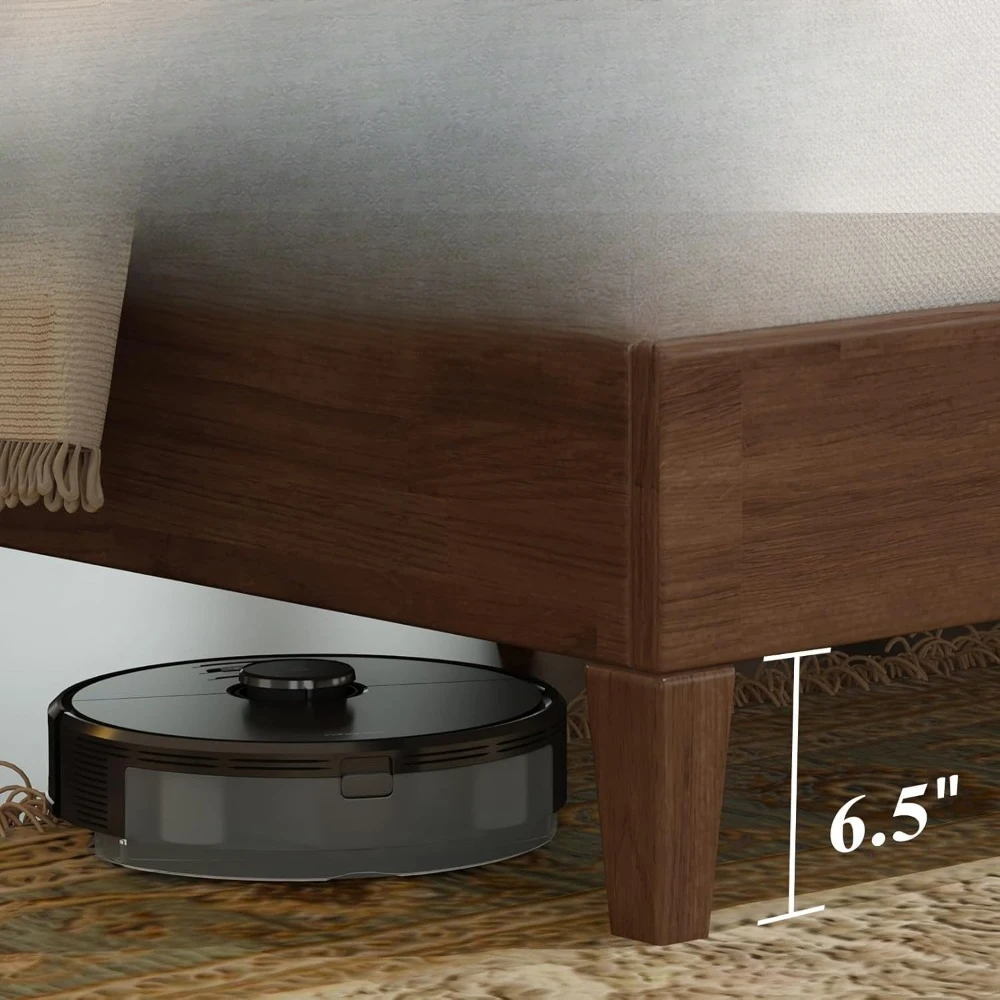 Деревянная платформа для кровати Королевский размер мягкое стеганое