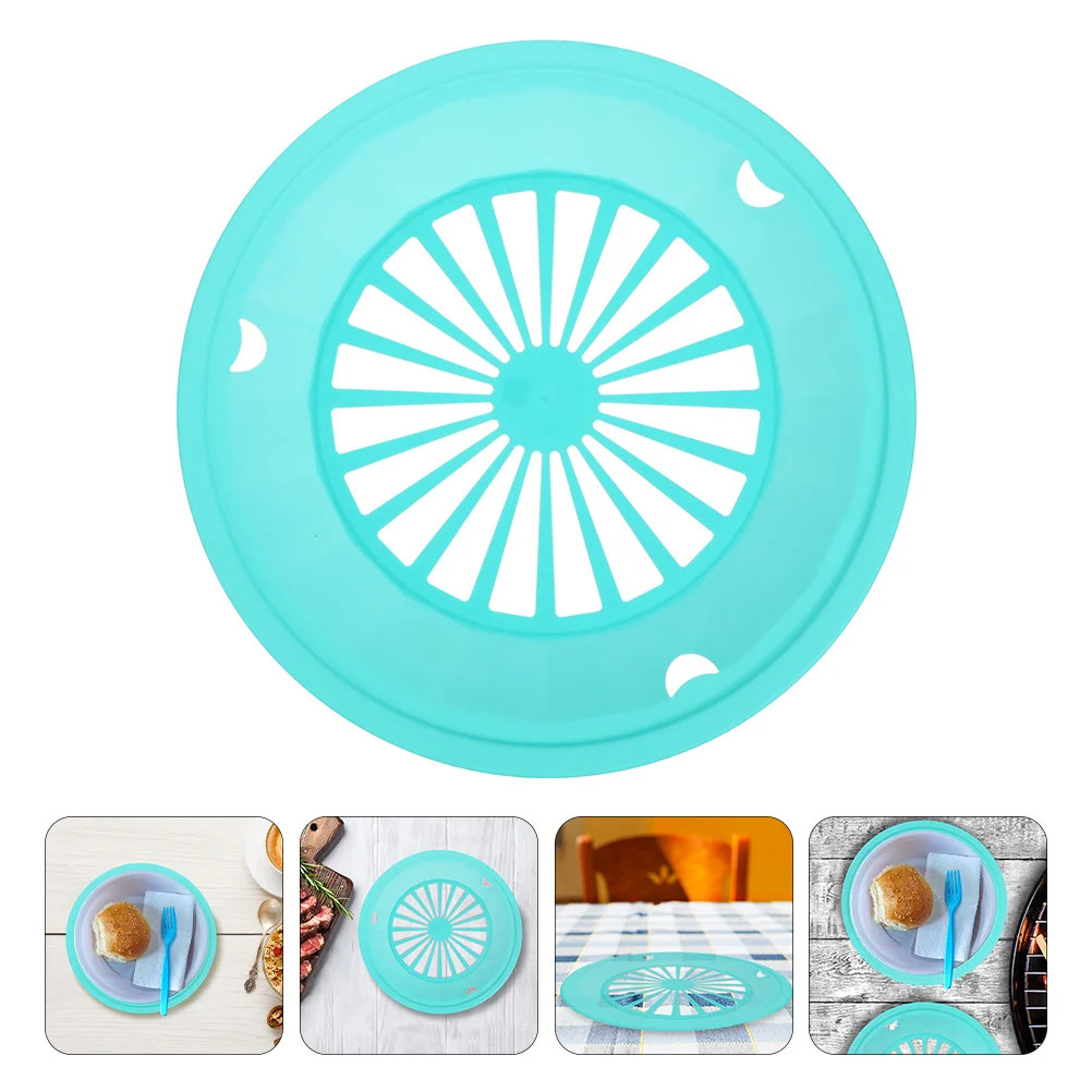 

12 Pcs Woven Tray Paper Plate Rack Holder Unbreakable Plate BBQ Plates Outdoor Paper Plate Holder Straw Paper Plate Holders