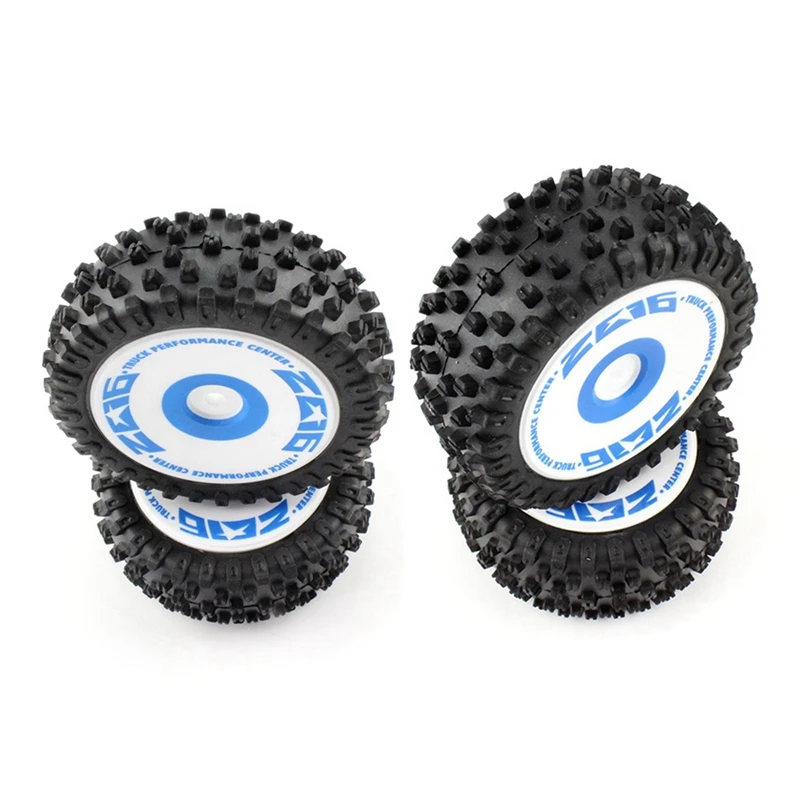 

8Pcs Front And Rear Tires Wheel Tyre For Wltoys 124017 1/12 RC Car Upgrade Parts Spare Accessories