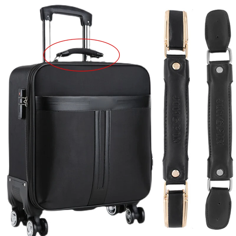 

Luggage Replacement PU Leather Handle Fix Holders Suitcase Box Repair Accessories Pull Carry Strap Trolley Handles Universal