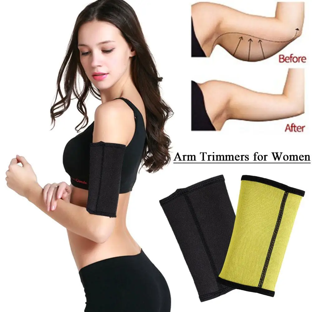 Arm Cover Sweating Suit Arm Slimmer Neoprene Body Wraps Women's Rubber Burn Protective Fat Arm Chloroprene Gloves Sweating L5Q0