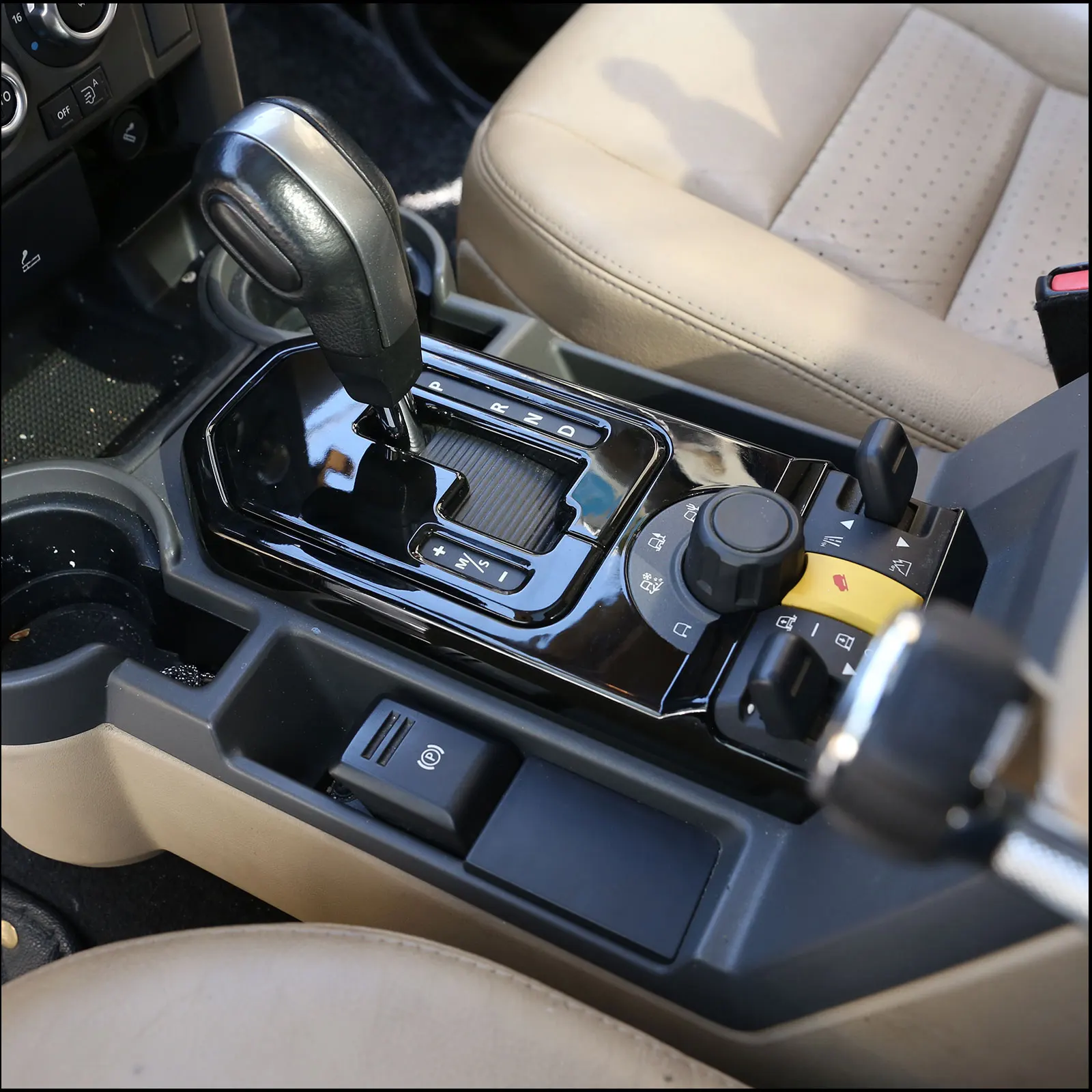 Zinky центральное управление автомобилем фоторамка для Land Rover Discovery 3 LR3 2003-2009 ABS