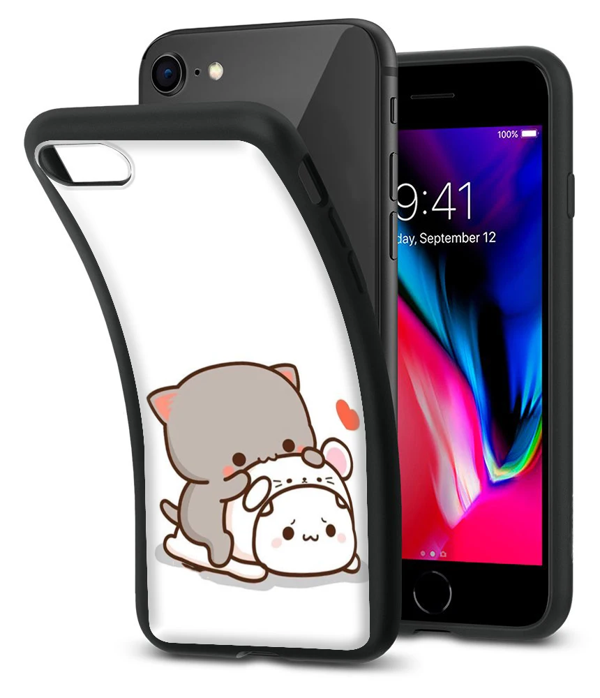 F8 Comics Cat Meow Lovely Soft Silicone Case for Samsung Galaxy S7 8 9 10 20 Plus FE Ultra Lite Edge Caver