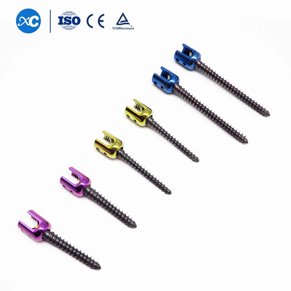 

Factory Supply 5.5/6.0mm Orthopaedic Products Spinal Monoaxial Pedicle Screws Orthopedic Surgical Spine -//