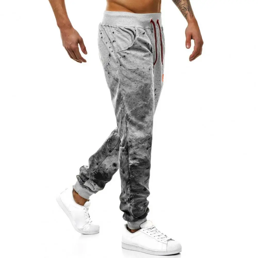 

Pants Ankle-banded Casual Warm Young Style Sweatpants Men Pants for Daily Wear