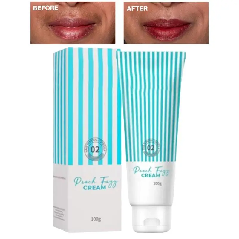 

Gentle & Soothing Peach Fuzz Hair Cream Upper Lips Hair Removal For Women Sensitive Depilatory Cream For Delicate Face Areas