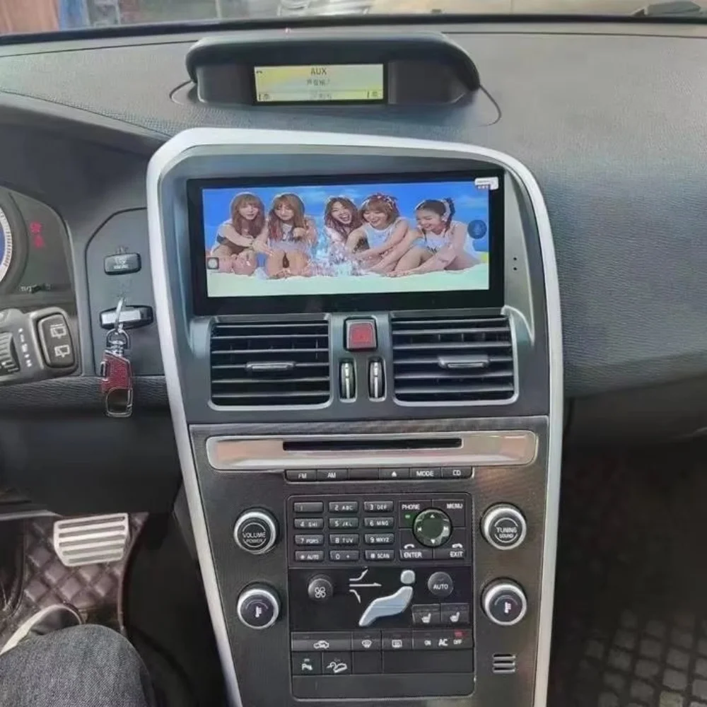 2 Din Android 13 8 дюймовый экран для Volvo XC60 2009-2017 Автомобильный мультимедийный
