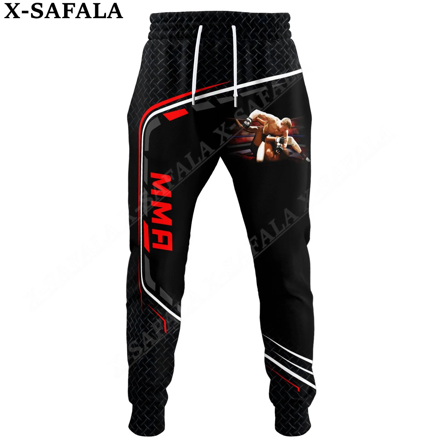 Martial Arts 3D Print Spring Autumn Sports Trousers Men Sweatpants Casual Long Thick Joggers Streetwear DIY Custom