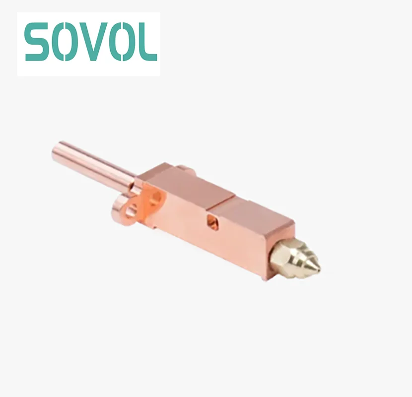 

Комплект латунных сопел и блоков нагревателя для Sovol Zero