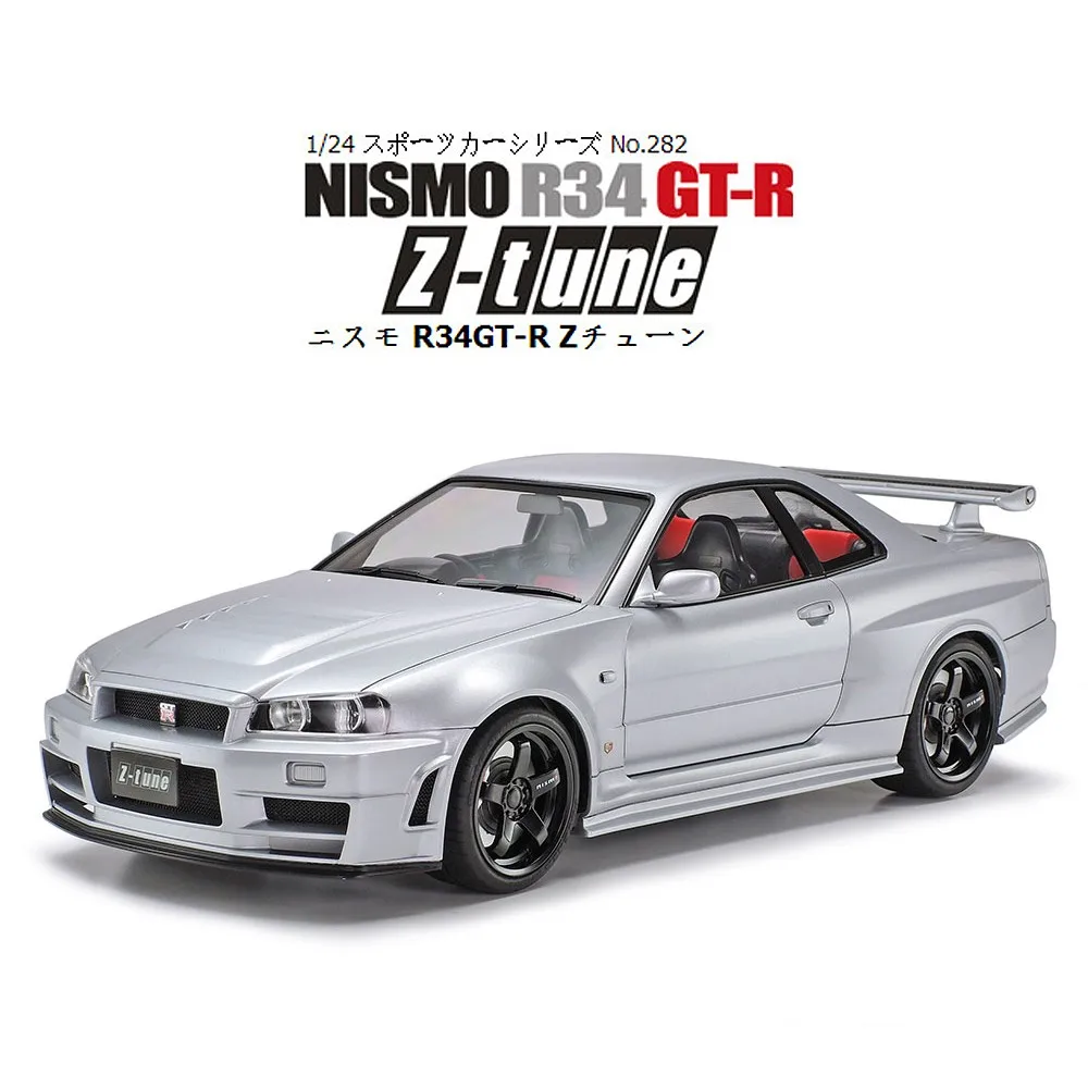 

Собранная Модель автомобиля 1/24 Nissan Nismo GT-R(R34) Φ 24282