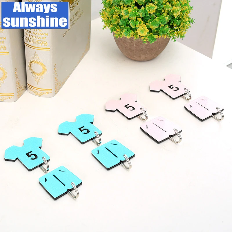 

Adhesive Hooks Kitchen Wall Hooks Nail Free Sticky Hangers with Stainless Hooks Reusable Utility Towel Bath Ceiling Hooks