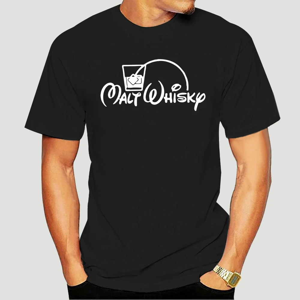 

Camiseta de Malt Whiskey para hombre, camisa de manga corta con cuello redondo, de talla grande 3390X
