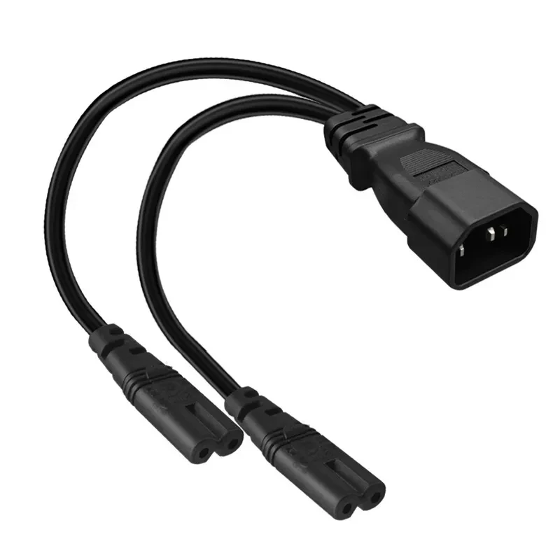 Кабель-удлинитель IEC320 C14 с переменным током, 0,3 м