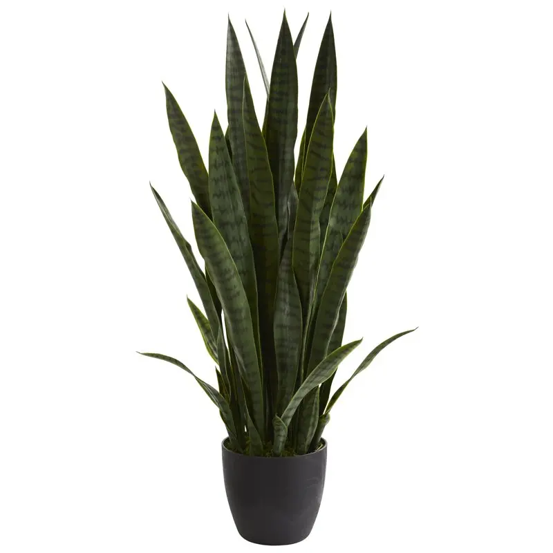

38" Artificial Sansevieria Plant, Green