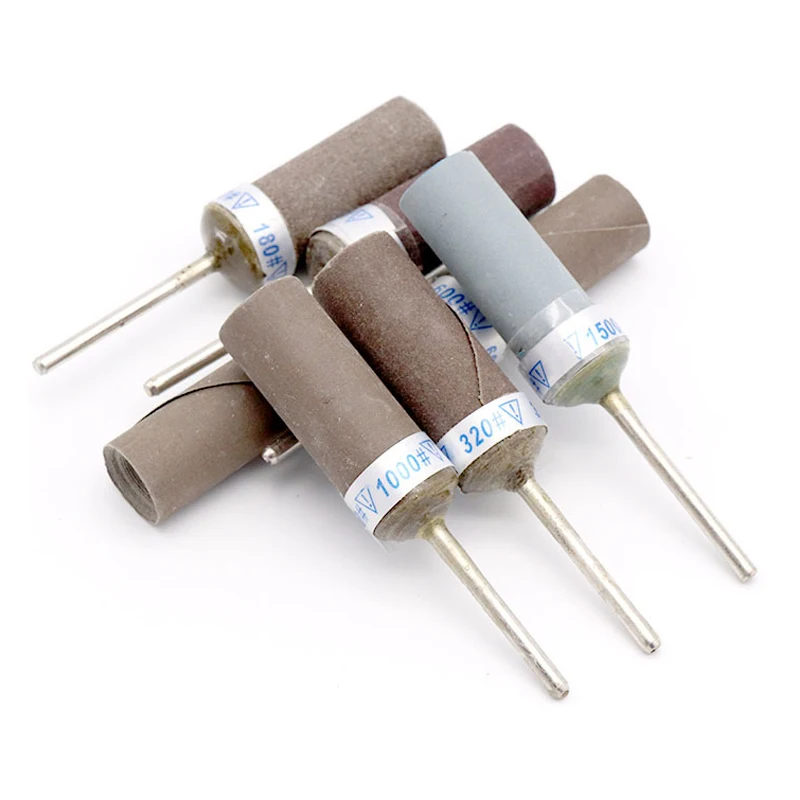 1-100 шт. стержень для наждачной бумаги с зернистостью 80-2 35 цилиндрической