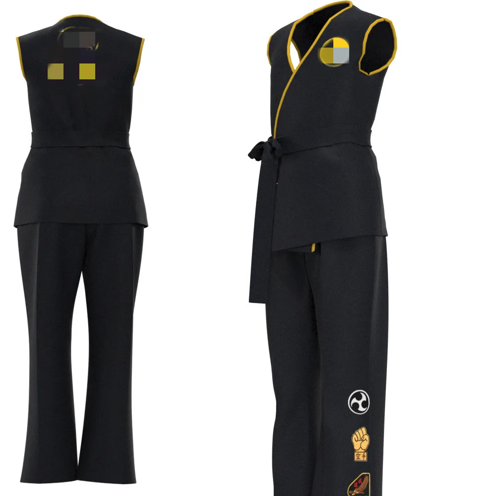 Горячая Распродажа аниме костюмы для косплея Кобра Кай вал Армор каратэ