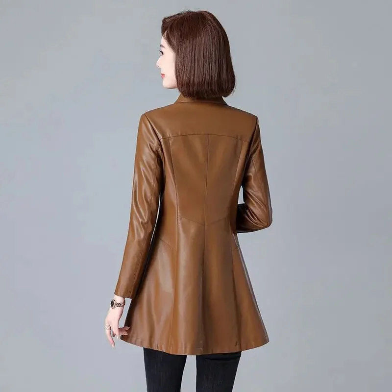 Рисунок 3 - Женский осенне-зимний Длинный Облегающий