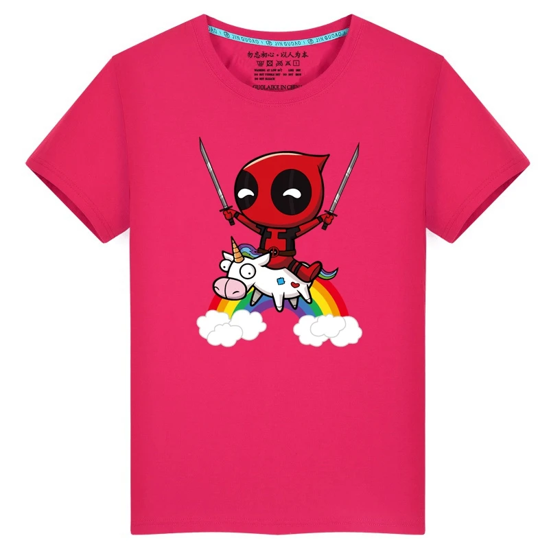 2021 Harajuku oversized Deadpool Men T shirt Funny Tops Custom photo or logo white top Tee Shirt Homme Hip Hop Anime shirt 7XL