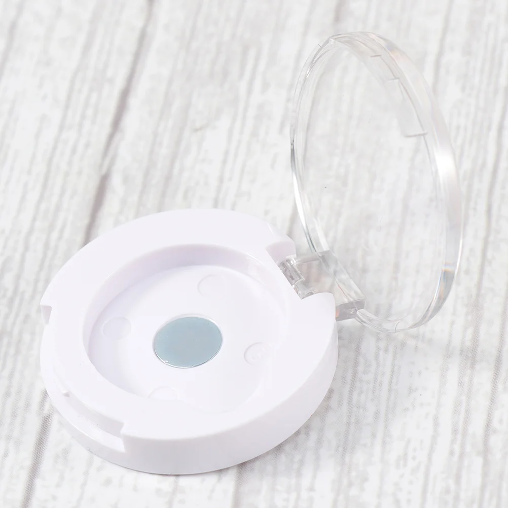 6-шт коробки для теней век с крышкой контейнеры макияжа образец пудры пустая