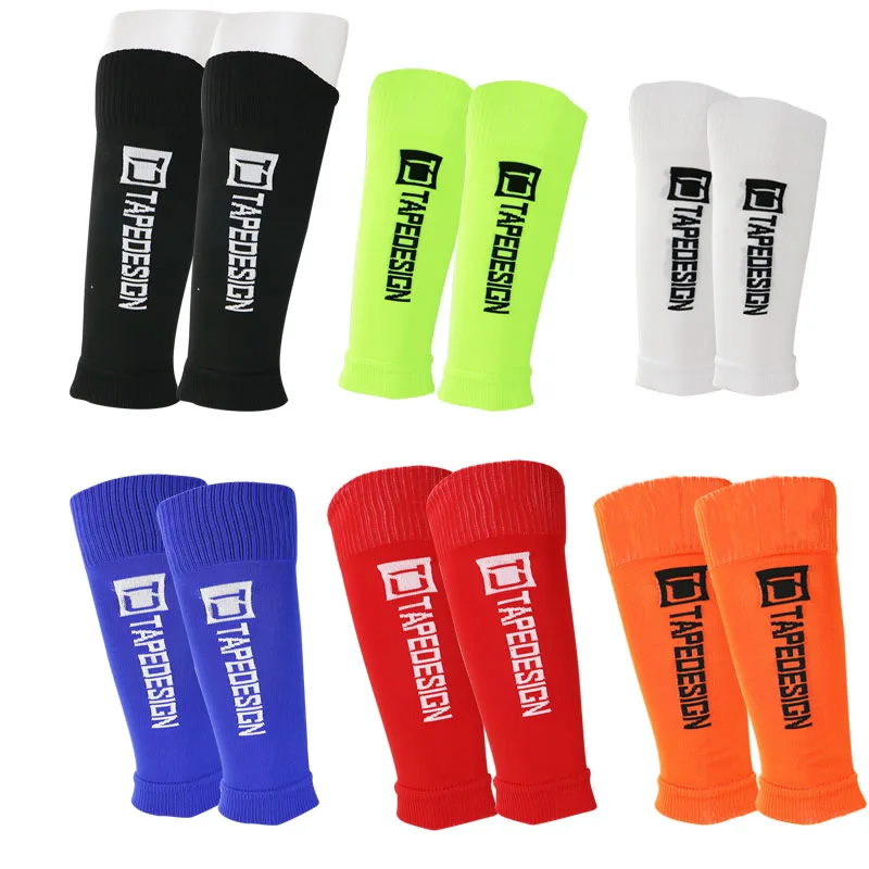 

New TC adult football leg guards, fixed hosiery, breathable mesh, sweat wicking, bottomless sock leg covers