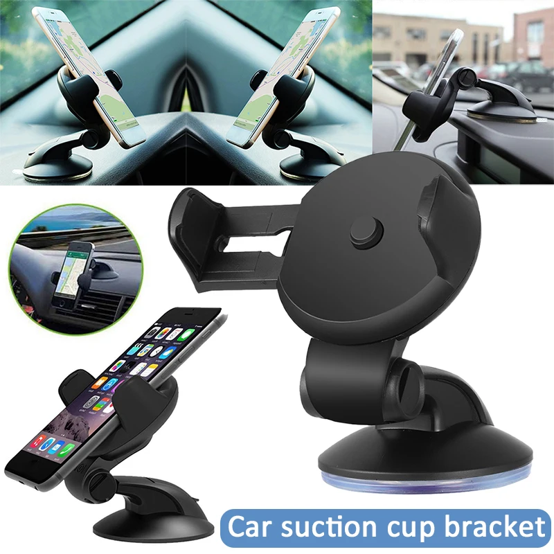 

Автомобильный держатель для телефона, вращающийся на 360 градусов, для приборной панели, многофункциональный держатель сотового телефона для автомобиля JAN88