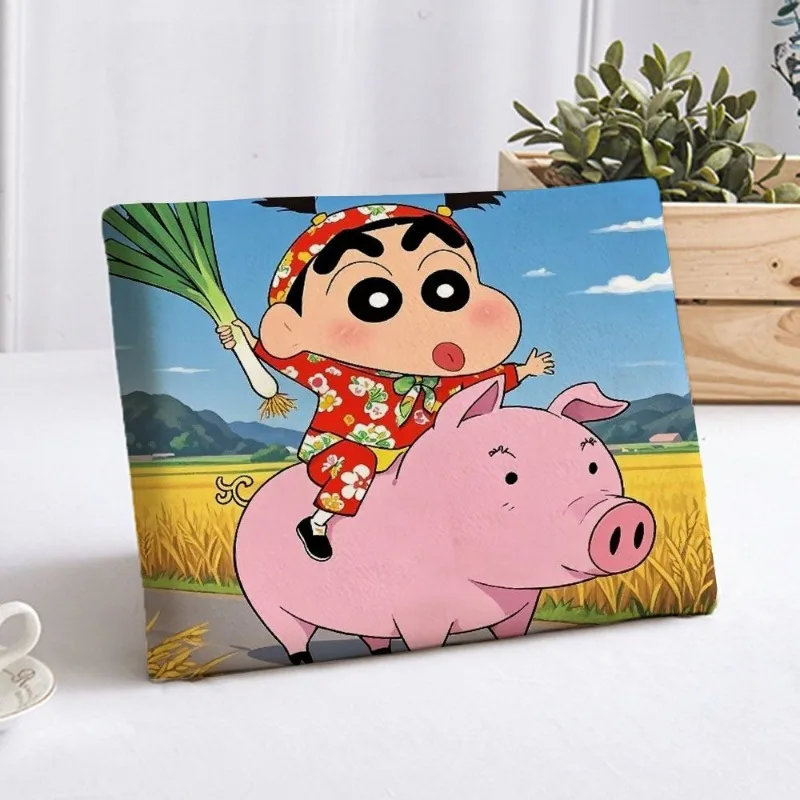 Anime Crayon Shin chan Cushion Student Classroom Stool Butt Mat Chair Sedentary Non slip Office
