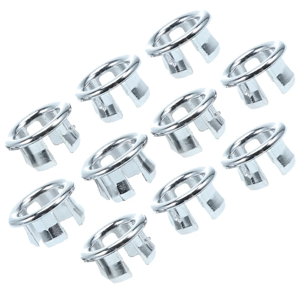 

10 Pcs Wash Basin Sink Sink Ring Bathtub Overflow Cover Hole Cover Overflow Cover Sink Ring Plastic Sink