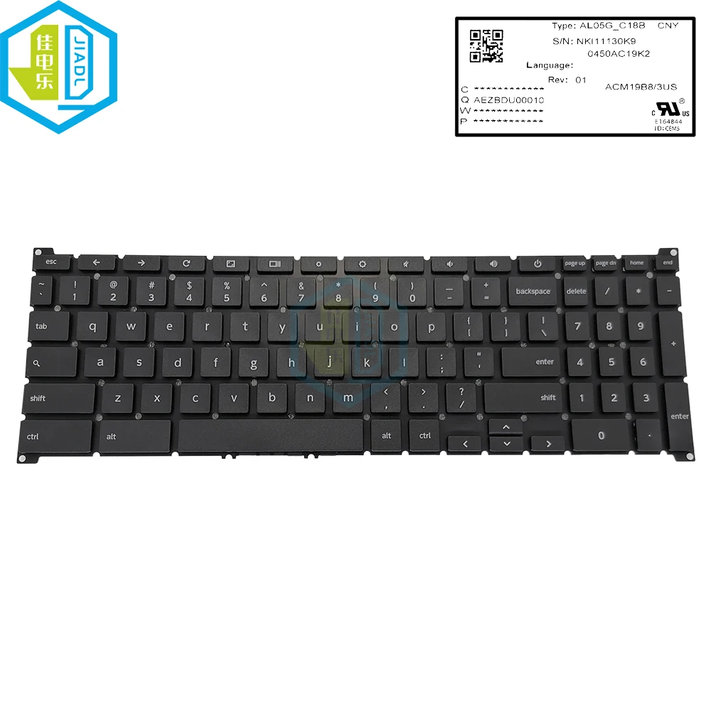 

Английская клавиатура для ноутбука Acer Chromebook 315 CB315-3H CB315-3HT CB315-3H-P7NM C0VT, клавиатуры для ноутбука