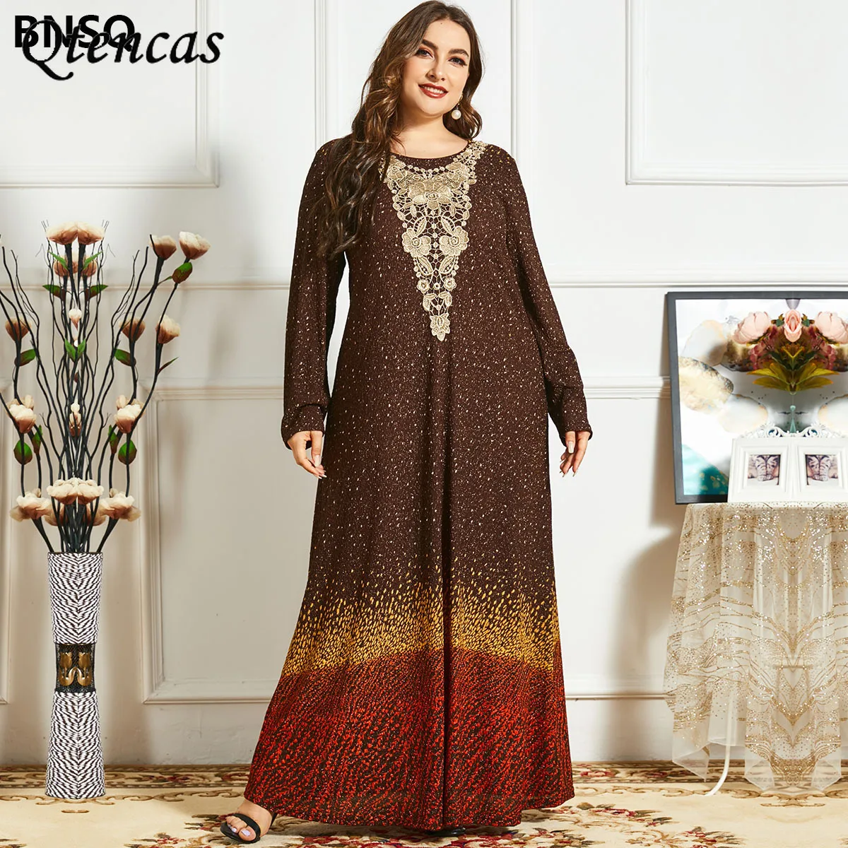 

Muslim Fashion Dubai Abaya Turkey Hijab Summer Dress Kaftan Caftan Islam Clothing Arabic Plus Size Dresses for Women Robe Femme