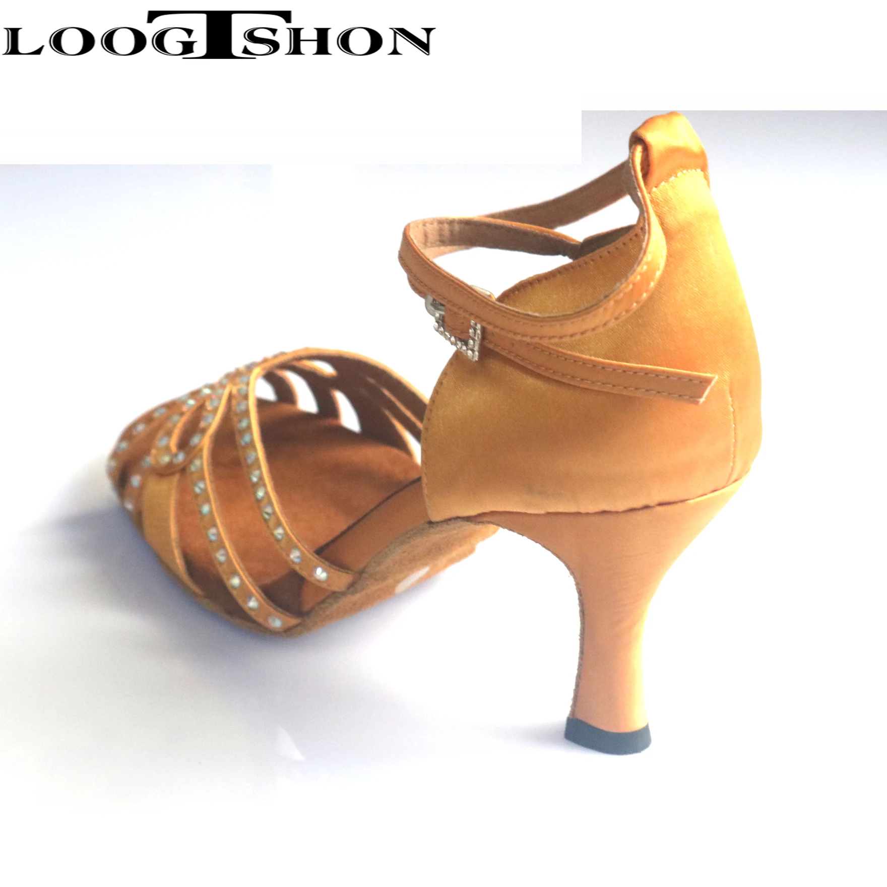 Loogtshon  latin dance shoes woman... shoes women Salsa dance shoes women Professional tango Latin Shoes style high