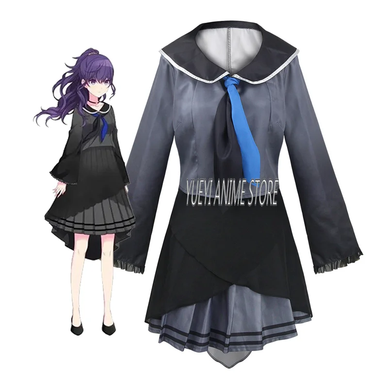 

Cosplay Costume Project Sekai Colorful Stage Women JK Sailor Uniform Halloween Party Outfit