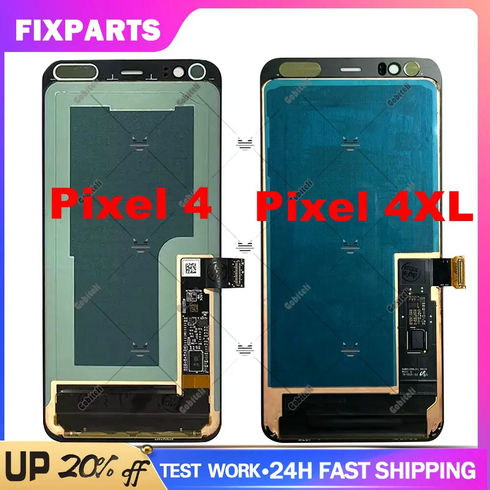 Оригинальный ЖК-дисплей OLED для Google Pixel 4 G020M, сенсорный экран, дигитайзер для Google Pixel 4XL XL4 G020, ЖК-экран
