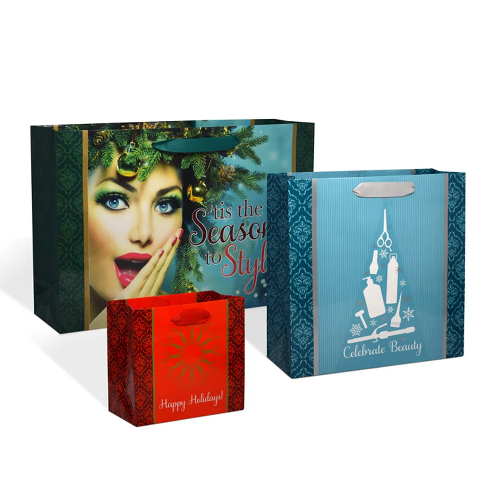 

Custom Jewelry Paper Bag premium high quality gloss/matte laminated luxury boutique eurotote gift shopping paper bag with logo