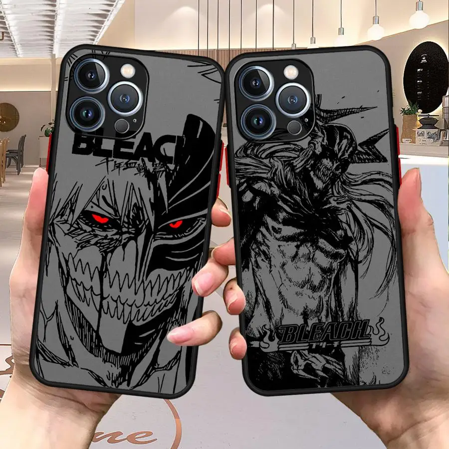 Чехол для телефона с изображением аниме BLEACH Kurosaki Ichigo Xiaomi Mi 13 14 Lite 11 12T Pro 11T 9T 12X 12 10T