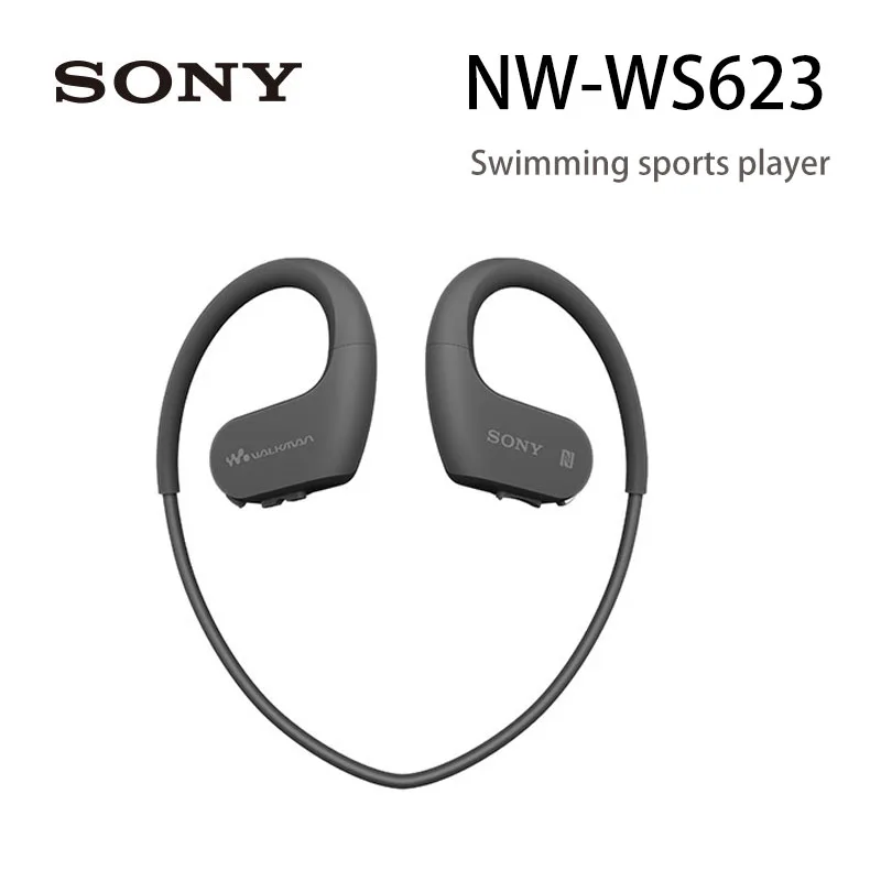 

Sony NW-WS623, подводные наушники для плавания, беспроводные Bluetooth, водонепроницаемые, с защитой от пота, наушники для MP3-плеера, все в одном