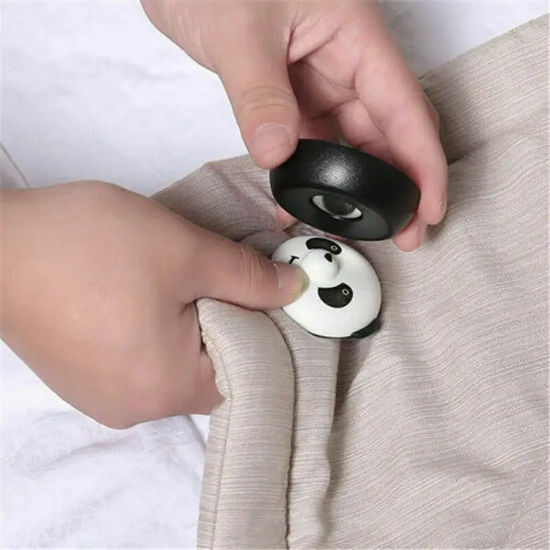 

Bed Sheet Fixer Panda Buckle Quilt Fastening 8Pcs Quilt Clip Holder