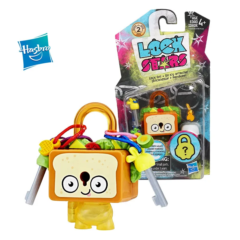 

Симпатичные Брелоки Hasbro Lockstars, брелок, украшение для творчества, наружная подвеска с мультяшным рисунком, рюкзак для детей