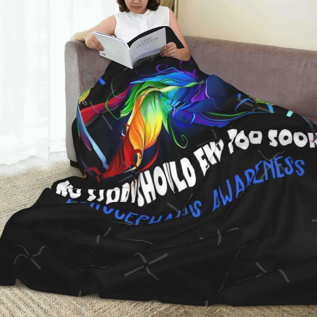 Универсальное одеяло для офиса на четыре сезона с гидроцифлом может быть