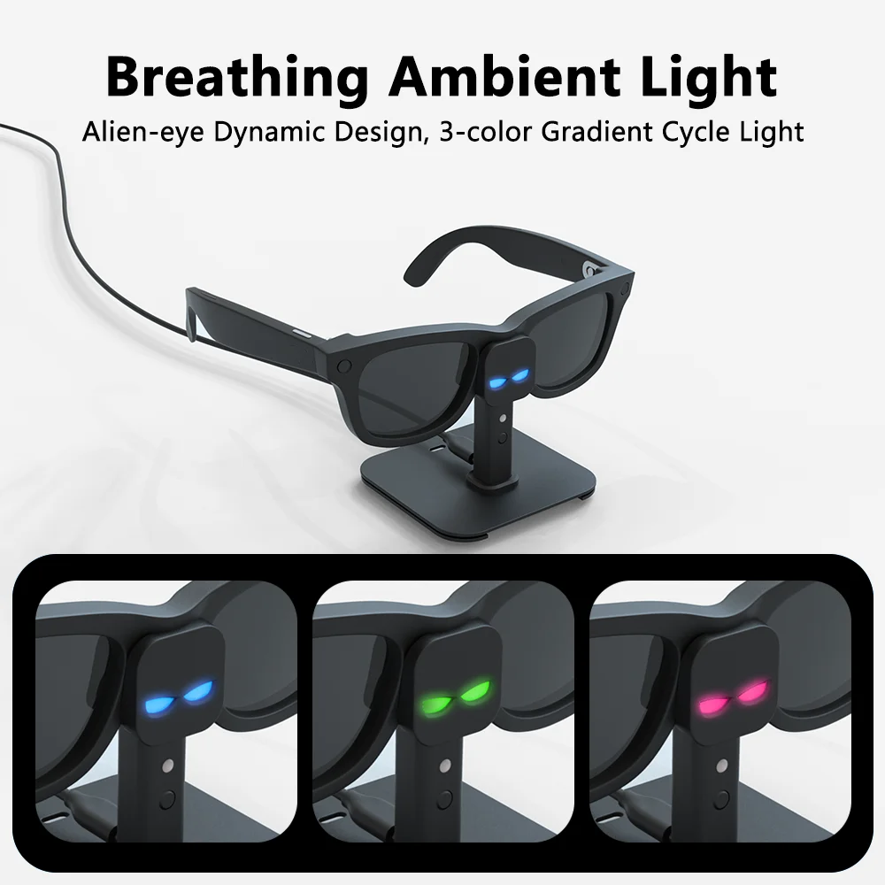 Фото Зарядная док-станция для очков Meta Wayfarer/Skyler/Oakley HSTN/Headliner/Blayzer Optics/Scriber AI с двумя портами USB-C №1