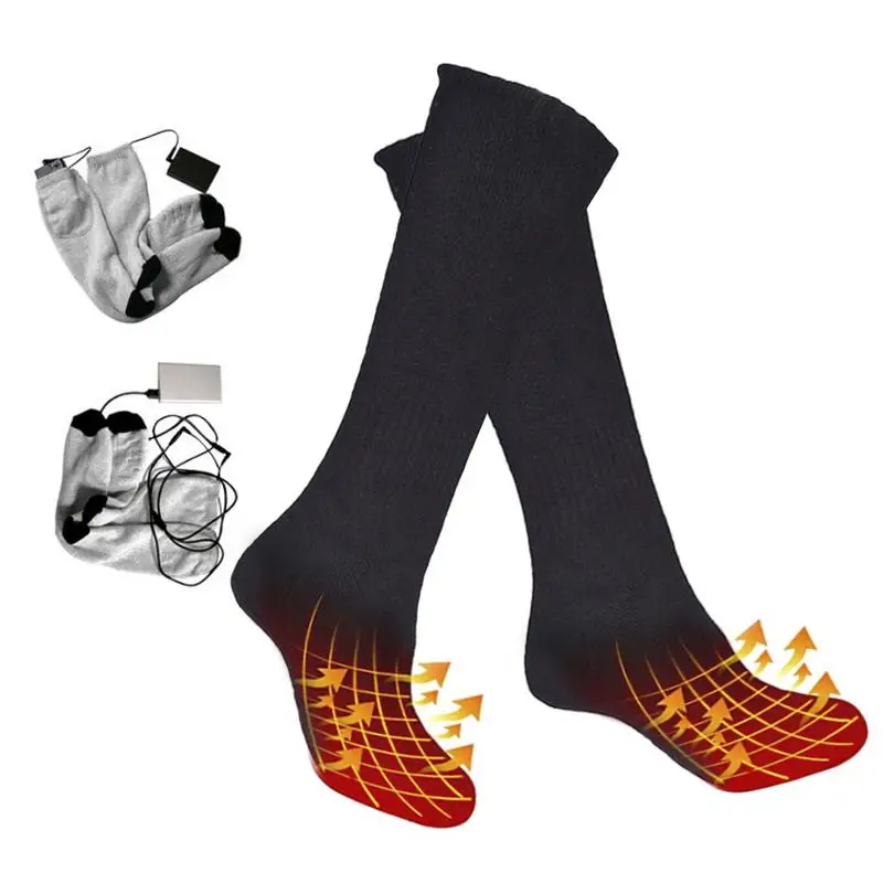 

Термоноски унисекс с электроподогревом, быстрое Отопление для отдыха на открытом воздухе, кемпинга, походов