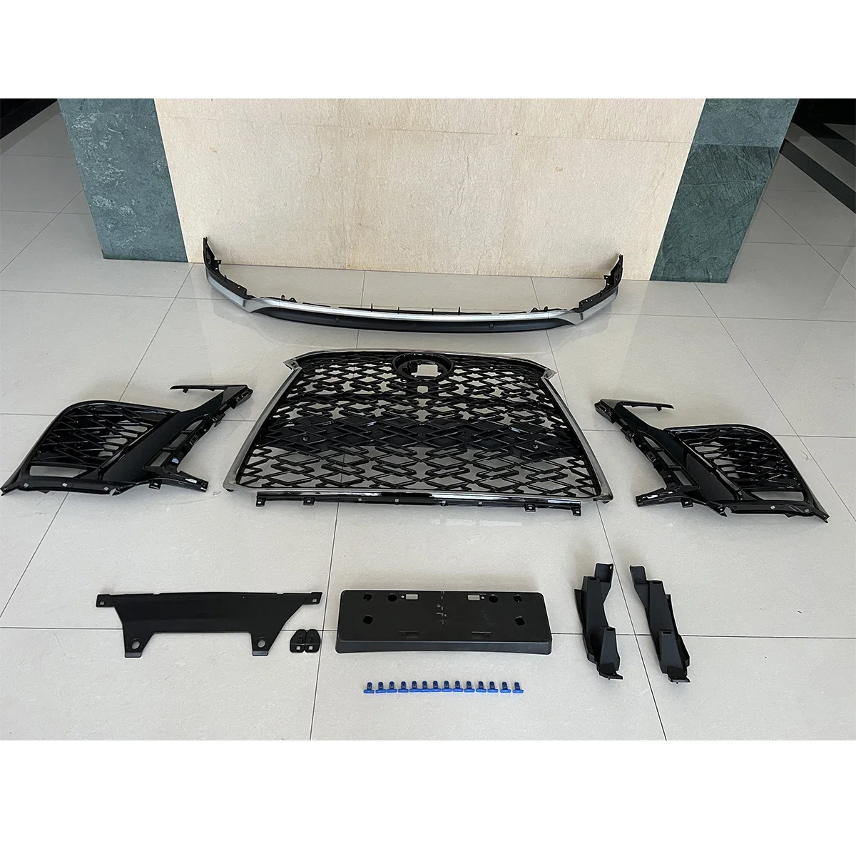 Высококачественный комплект кузова для Lexus LX600 2022 обновление до спортивной