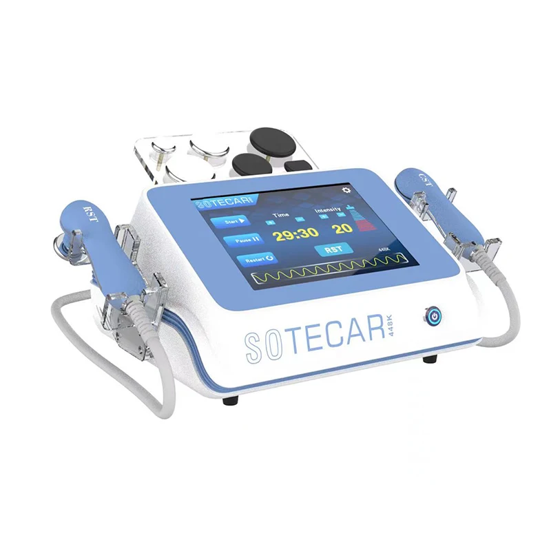 Портативная машина для похудения тела 448 кГц сжигания жира Tecar indiba Machine RES