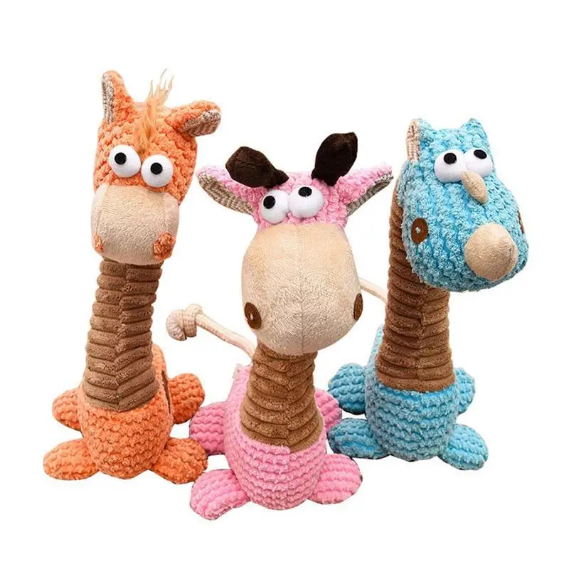 

Плюшевый жираф, игрушка для собак, Хэллоуин, забавный Жираф, пищалка, игрушка для собак, интерактивные игрушки для охоты, тренировок, игрушки для чистки зубов, товары для домашних животных