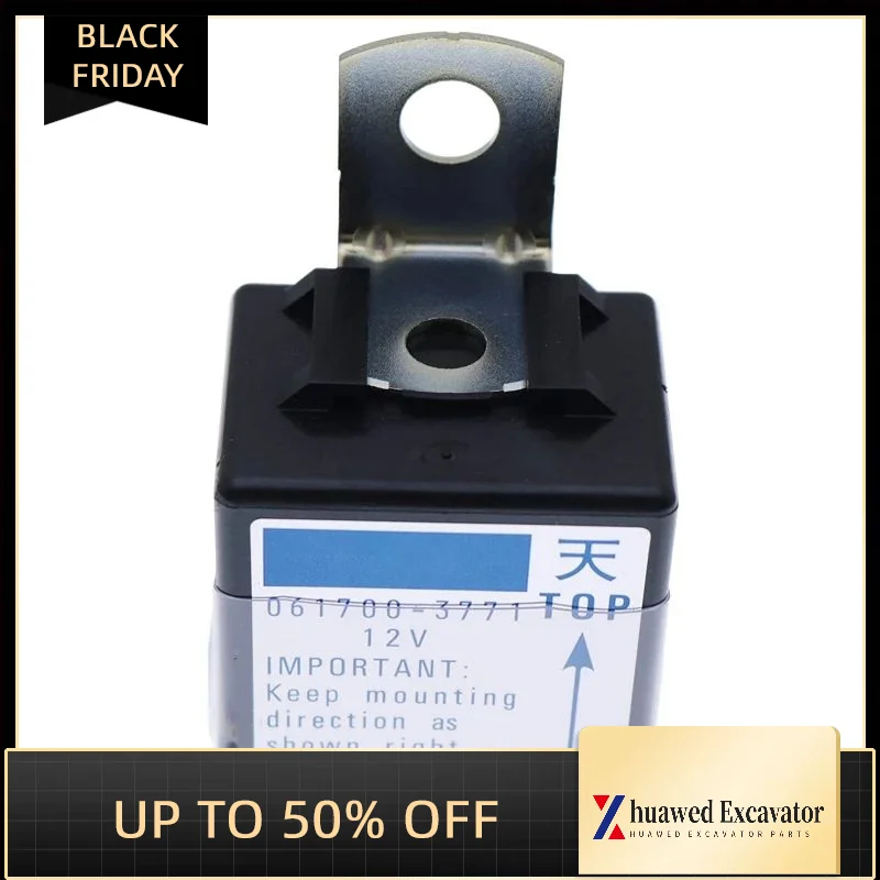 Запчасти для экскаватора реле останова соленоидное Kubota 061700-3770 061700-3771 061700-3760