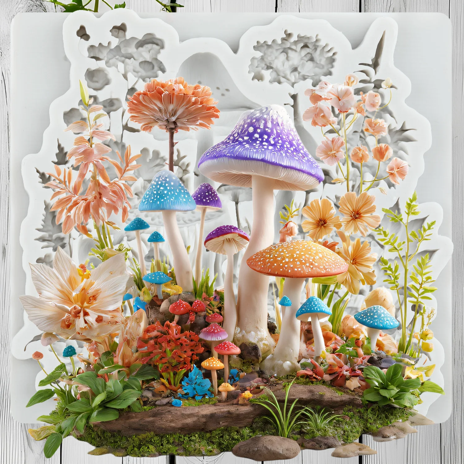 

Силиконовые формы для кексов грибы