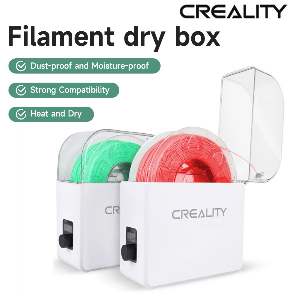 

CREALITY 3D Printer Filament Dry Box Printing Filament Dryer Storage Box Strong Compatibility for 1Kg Filament Printing Material