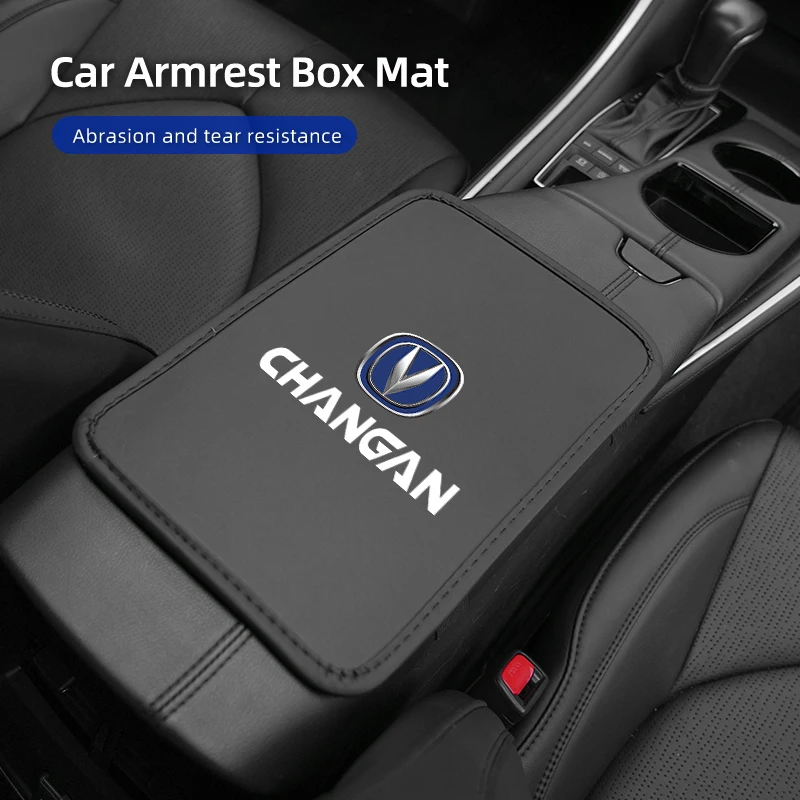 Фото Защитный чехол для подлокотника автомобиля, подушка-подлокотник для Changan CS75, CS35 Plus, CS15, CS95, RAETON, CX70, EADO, CX20, CS55 №1